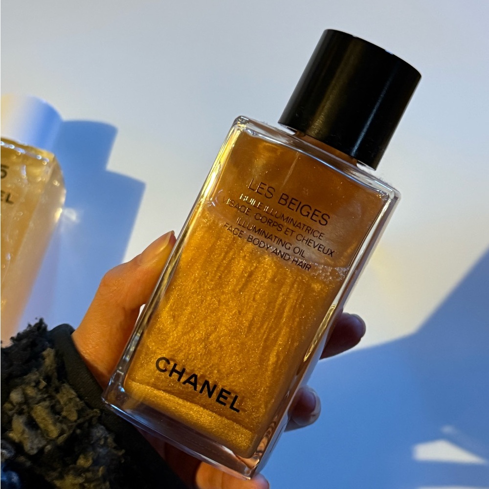 CHANEL Les Beiges Shimmering Gold Oil 250ml limited